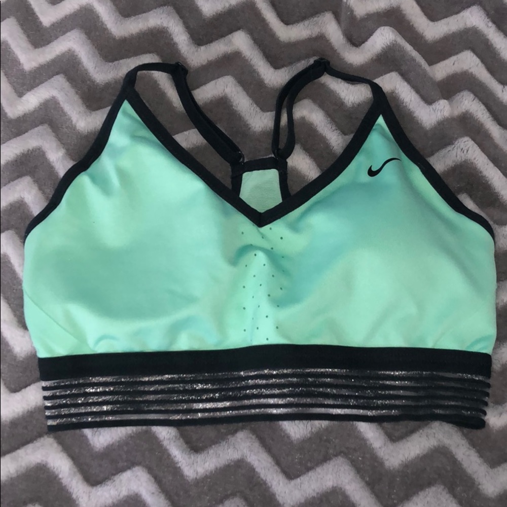 Mint NIKE Sports Bra